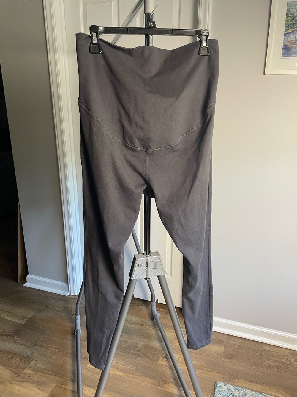 Pact Maternity Charcoal Gray Leggings